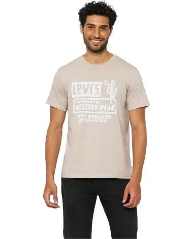 LEVIS CAMISETA DE MANGA CORTA EN PARA HOMBRE BEIGE