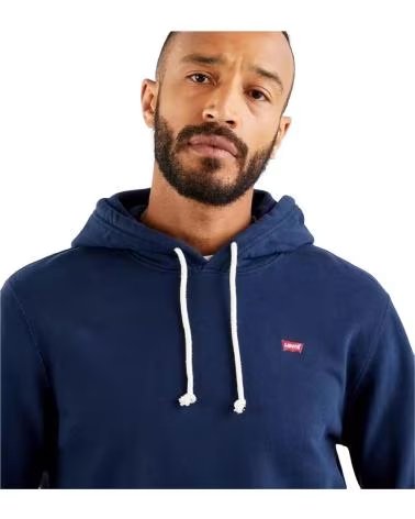 LEVIS FELPA CON CAPPUCCIO LEVI´S BLU DA UOMO AZUL