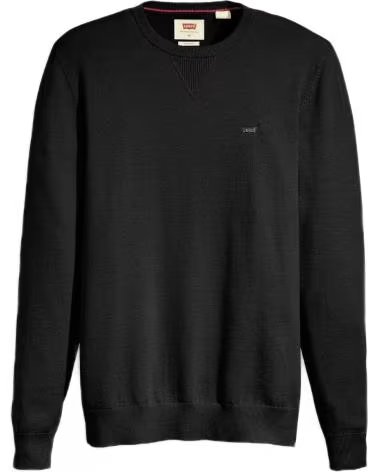 LEVIS SUDADERA LEVI´S CREWNECK LOGO PARA HOMBRE NEGRO