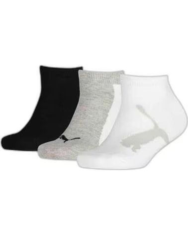PUMA CALCETINES BAJOS PUMA PACK 3 NEGRO