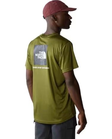 THE NORTH FACE THE NORTH FACE KURZARM-T-SHIRT FÜR HERREN VERDE