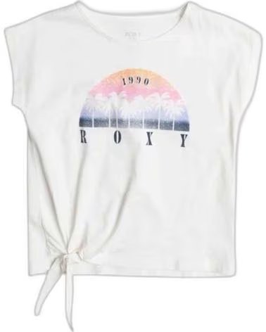 ROXY ROXY WOMEN´S SHORT SLEEVE TIE-FRONT T-SHIRT BLANCO