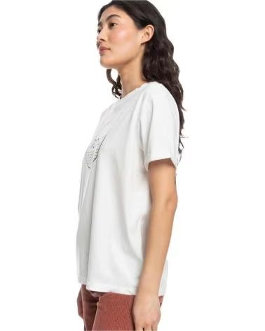 ROXY ROXY NOON OCEAN T-SHIRT FOR WOMEN WHITE BLANCO