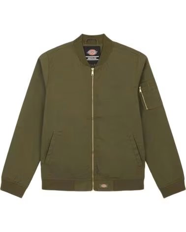 DICKIES DICKIES MEN´S BOMBER JACKET IN GREEN VERDE