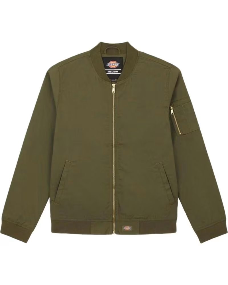 DICKIES DICKIES MEN´S BOMBER JACKET IN GREEN VERDE