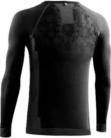 LURBEL CAMISETA DE MANGA LARGA EN PARA UNISEX NEGRO