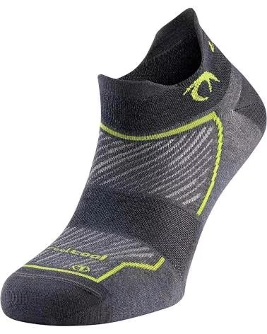 LURBEL CALZINI SPORTIVI BASSI LURBEL ANTRACITE E LIME GRIS