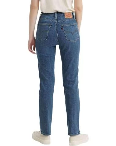 LEVIS PANTALON LARGO EN PARA MUJER AZUL