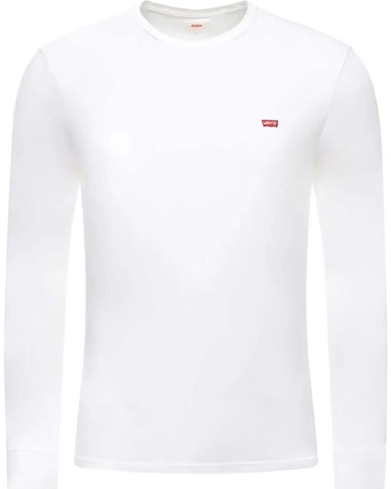 LEVIS WHITE LEVI´S LONG-SLEEVE T-SHIRT WITH SMALL LOGO 0