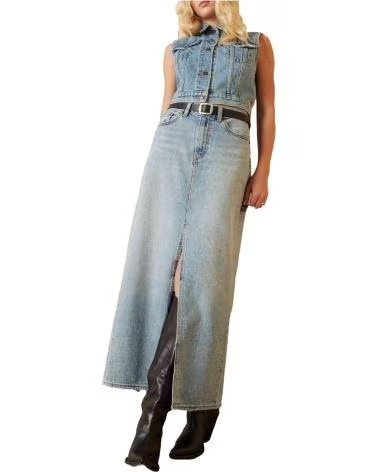 LEVIS FALDA PARA MUJER AZUL