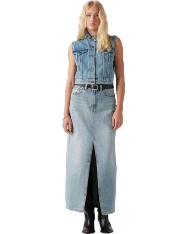 LEVIS FALDA PARA MUJER AZUL