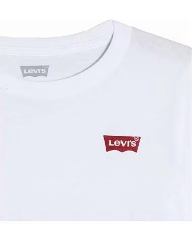 LEVIS CAMISETA MANGA CORTA KIDS 9EA100-001 BLANCO