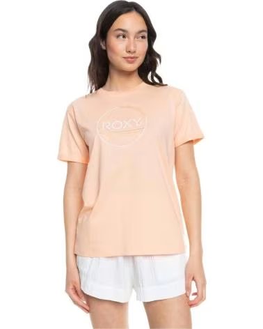 ROXY ROXY NOON OCEAN T-SHIRT FOR WOMEN NARANJA