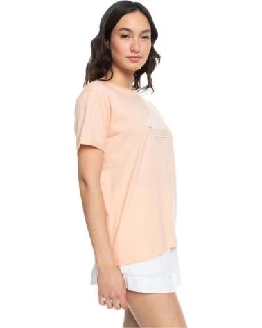 ROXY ROXY NOON OCEAN T-SHIRT FOR WOMEN NARANJA