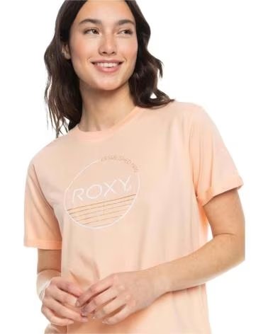 ROXY ROXY NOON OCEAN T-SHIRT FOR WOMEN NARANJA