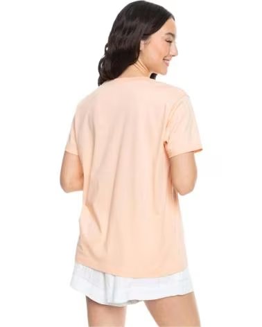 ROXY ROXY NOON OCEAN T-SHIRT FOR WOMEN NARANJA
