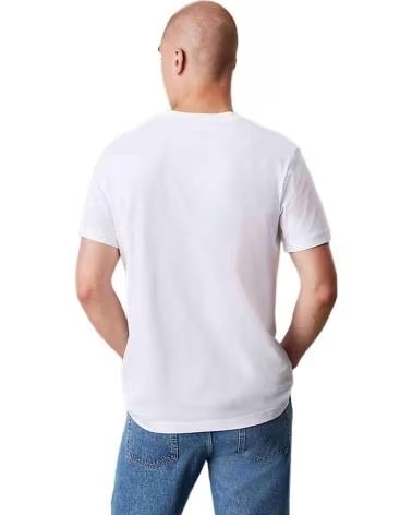 CAMISETA DE MANGA CURTA CALVIN KLEIN MASCULINA BLANCO