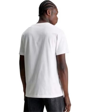 CAMISETA DE MANGA CURTA CALVIN KLEIN MASCULINA BLANCO