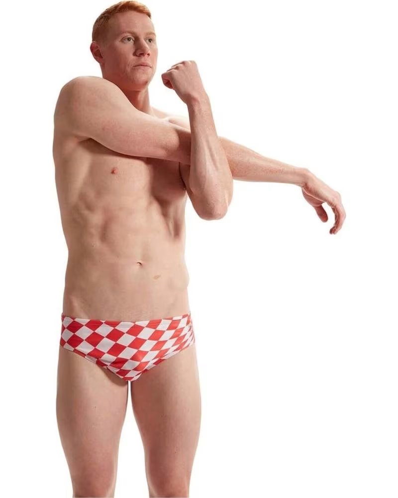 SPEEDO SPEEDO HERREN-BADEANZUG MIT KAROMUSTER MULTICOLOR