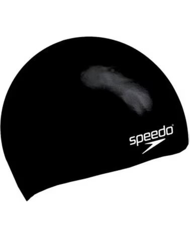 SPEEDO SPEEDO UNISEX CHILD BLACK SWIM CAP NEGRO