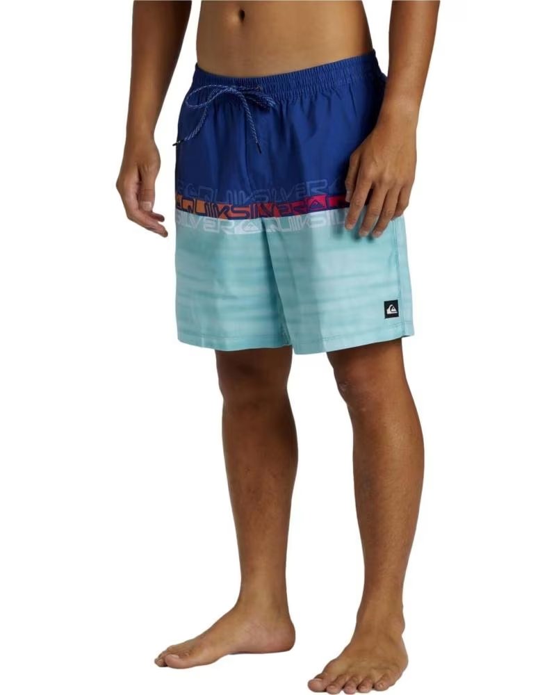 QUIKSILVER MAILLOT DE BAIN QUIKSILVER WORDBLOCK 17" POUR HOMME AZUL