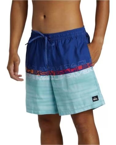 QUIKSILVER MAILLOT DE BAIN QUIKSILVER WORDBLOCK 17" POUR HOMME AZUL