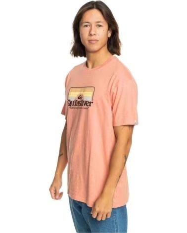 QUIKSILVER CAMISETA QUIKSILVER STEPINSIDESS MANGA CURTA MASCULINA NARANJA