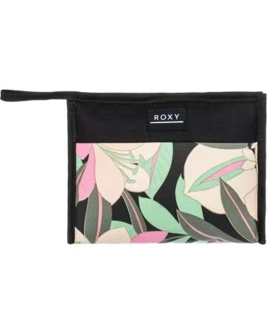 ROXY KULTURBEUTEL ROXY SUBSTITUTE SCHWARZ BLUMENMUSTER MULTICOLOR