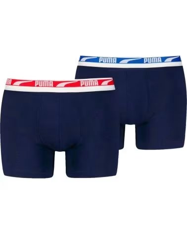 PUMA PACK 2 CUECAS BOXER PUMA MASCULINAS MULTICOLOR