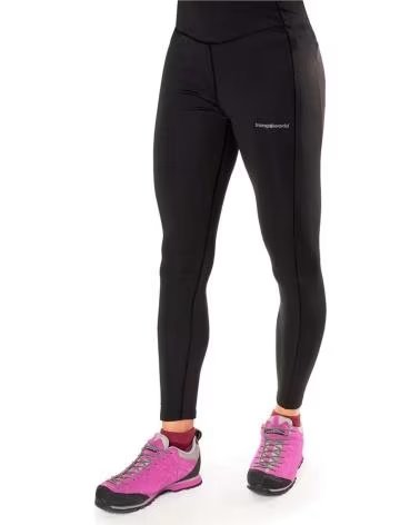 TRANGOWORLD PANTALONI LUNGHI TRANGOWORLD DA DONNA NERI NEGRO