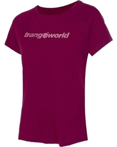 TRANGOWORLD T-SHIRT A MANICHE CORTE TRANGOWORLD DA DONNA ROJO