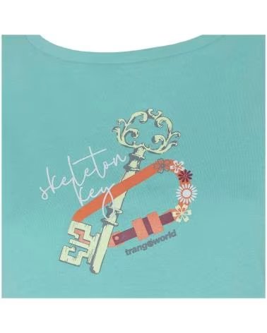 TRANGOWORLD TRANGOWORLD "VERDE" SHORT SLEEVE T-SHIRT WOMEN VERDE