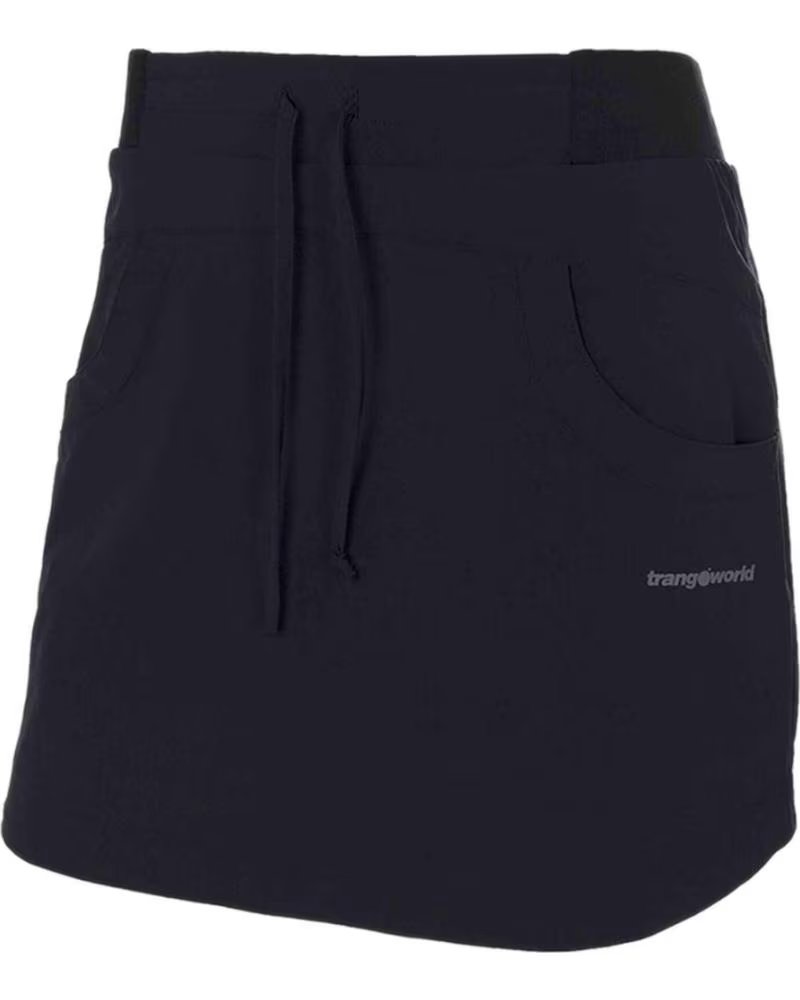 TRANGOWORLD FALDA PC010075-110 EN PARA MUJER NEGRO