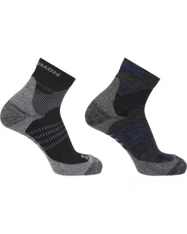 SALOMON CALCETINES EN PARA UNISEX GRIS