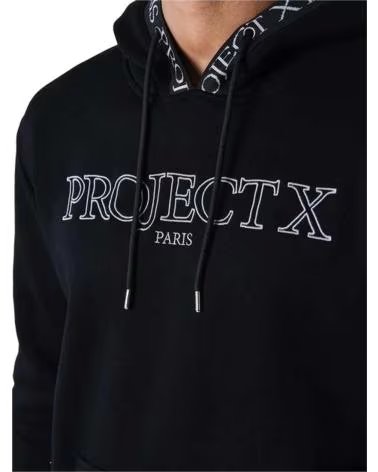 PROJECT X PARIS SUDADERA CON CAPUCHA EN NEGRO PARA HOMBRE MULTICOLOR