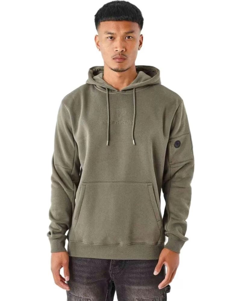PROJECT X PARIS PROJECT X PARIS SUDADERA CON CAPUCHA PARA HOMBRE GRIS