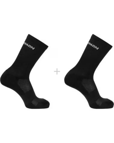 SALOMON CALCETINES UNISEX PARA RUNNING REF 935974 NEGRO
