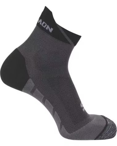 SALOMON CHAUSSETTES SALOMON EN POINTE UNISEXE GRIS GRIS