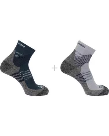 SALOMON CALCETINES EN PARA HOMBRE GRIS