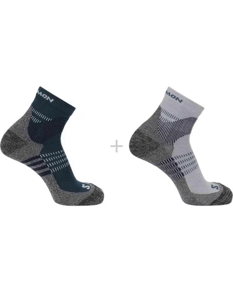 SALOMON CALCETINES EN PARA HOMBRE GRIS
