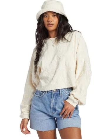 BILLABONG SUDADERA BILLABONG DE MUJER BEIGE BEIGE