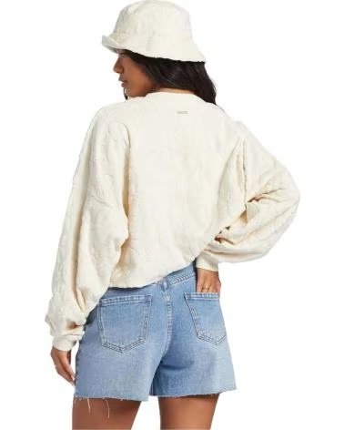 BILLABONG SUDADERA BILLABONG DE MUJER BEIGE BEIGE