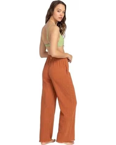 BILLABONG BILLABONG WOMEN´S LINEN PALAZZO PANTS NARANJA
