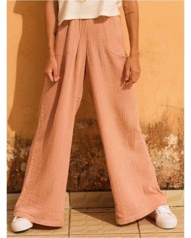 ROXY ROXY PALAZZO HOSE FÜR DAMEN, ROSA ROSA