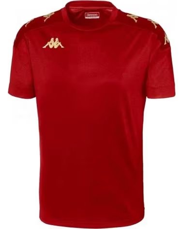 KAPPA CAMISETA DE MANGA CORTA EN PARA HOMBRE ROJO