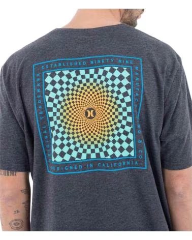 HURLEY T-SHIRT HURLEY À MANCHES COURTES POUR HOMME AZUL