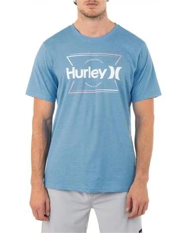 HURLEY CAMISETA HURLEY DE MANGA CORTA PARA HOMBRE AZUL