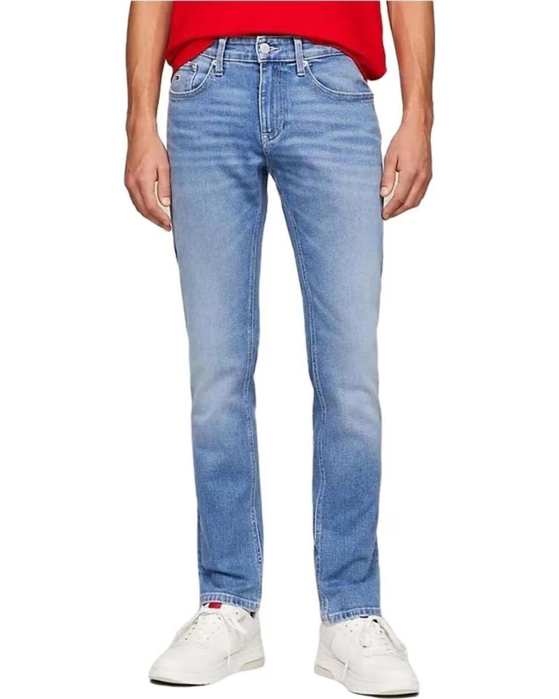 TOMMY HILFIGER JEANS TOMMY HILFIGER DA UOMO, BLU AZUL