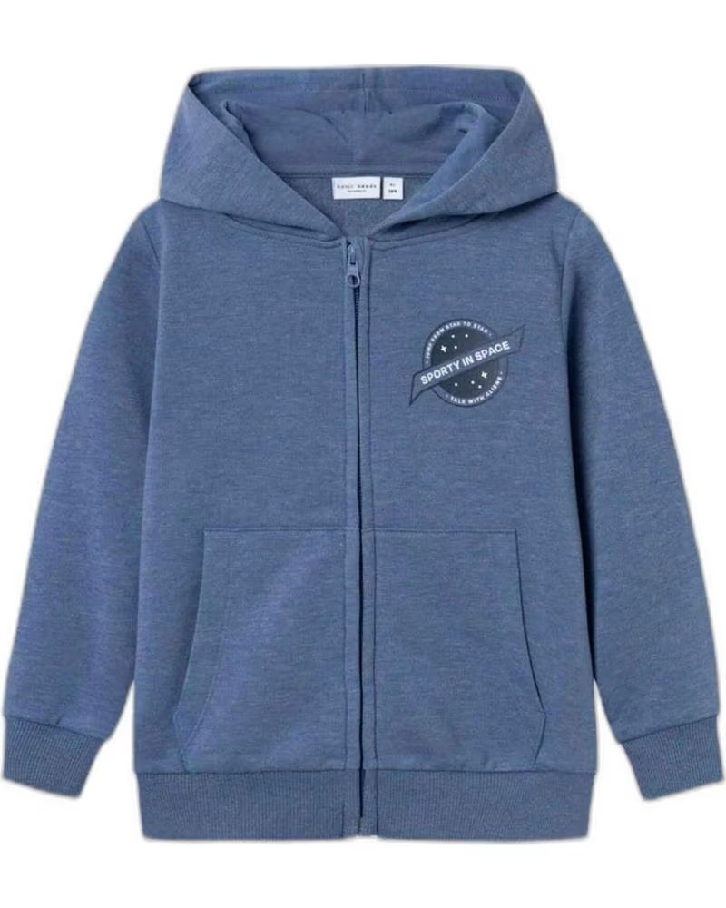 NAME IT GIACCA CON CERNIERA NAME IT UNISEX PER BAMBINI BLU AZUL