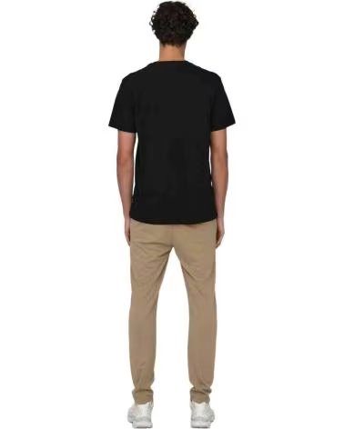 ONLY CAMISETA DE MANGA CORTA ONLY SONS PARA HOMBRE NEGRO